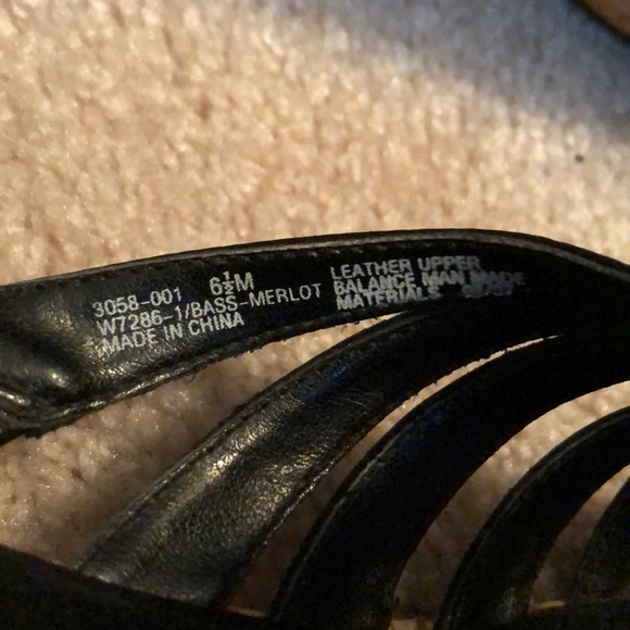 Bass Black wedges - Picture 4 of 5